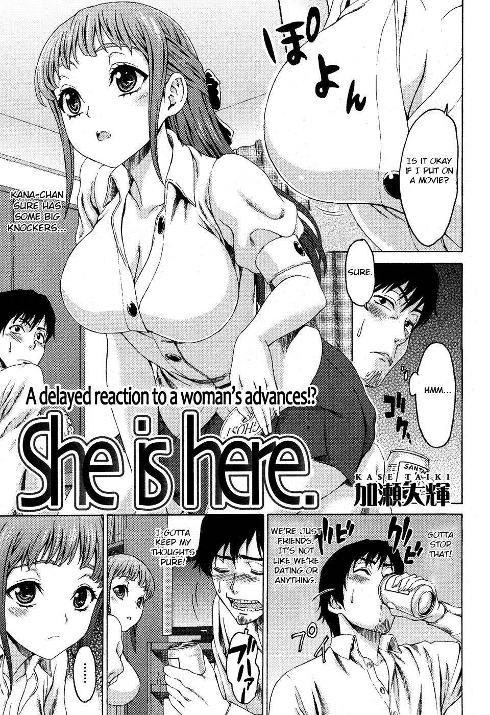 Hentai Manga Comic-She Is Here-Read-1